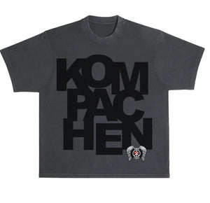 Vintage Black KOMPACHEN Tee