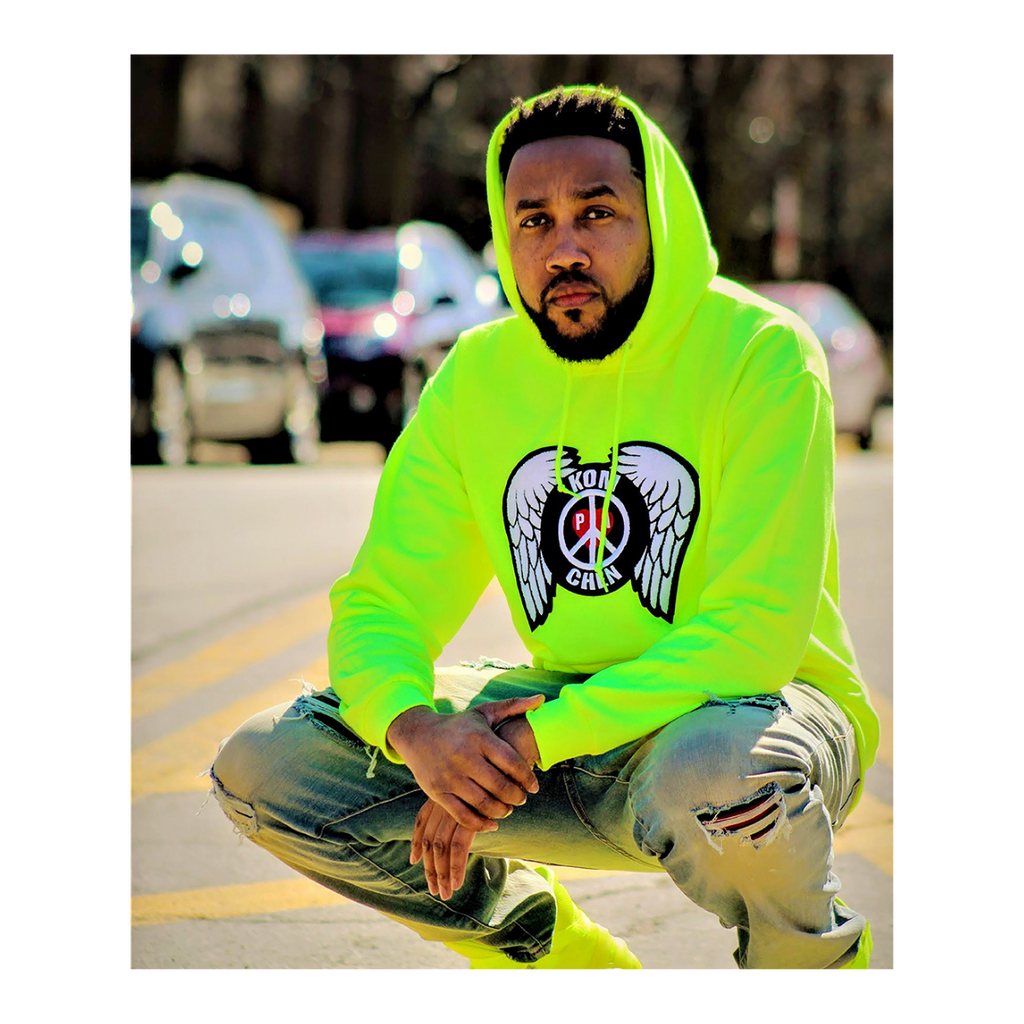 SAFETY GREEN HOODIE