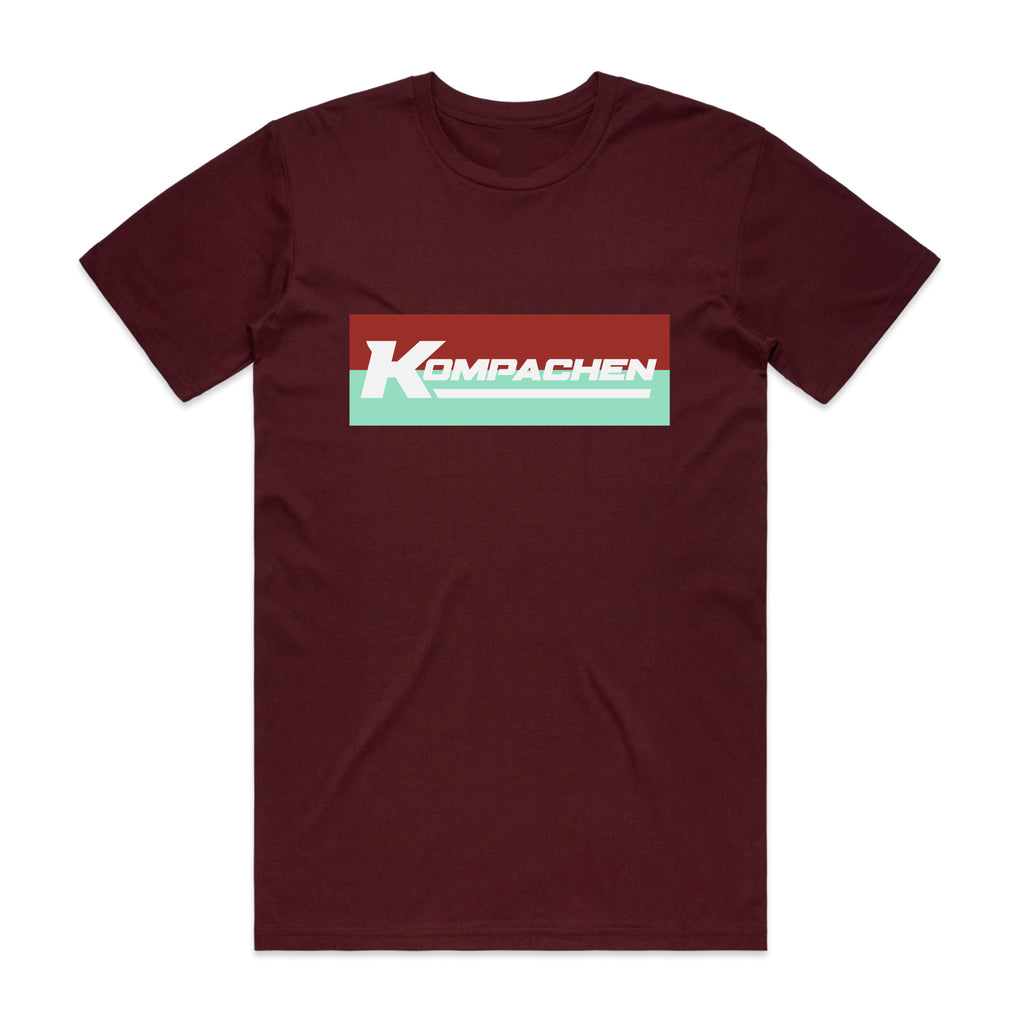 MAROON KOMPACHEN T-SHIRT